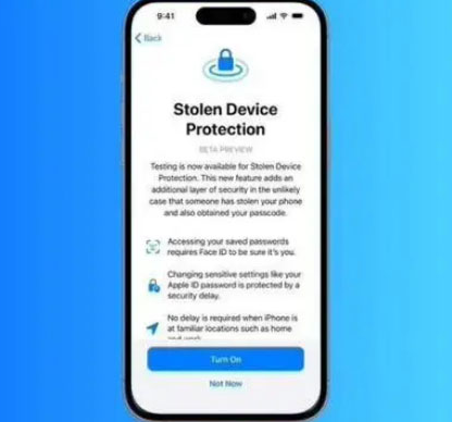 运河苹果授权维修店分享被盗设备保护功能开启方法 