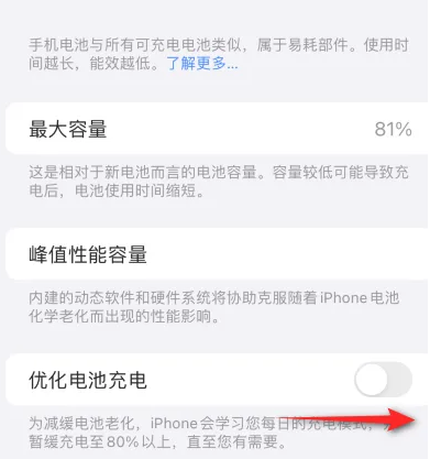 运河苹果15维修分享iPhone15充电到80%就充不进电了怎么办 