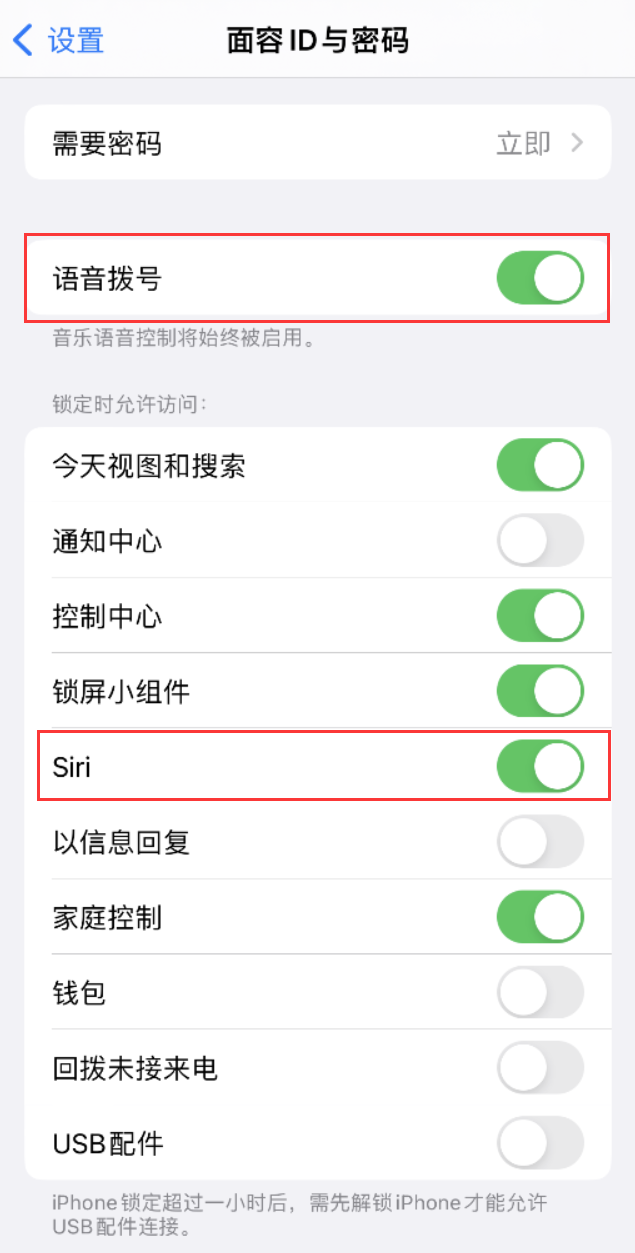 运河苹果维修网点分享不解锁 iPhone 的情况下通过 Siri 拨打电话的方法 