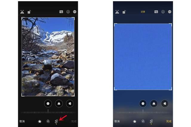 运河苹果手机维修分享iPhone手机如何使用裁剪功能隐藏照片 